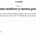 Tenemos más motivos (y menos gente) que nunca